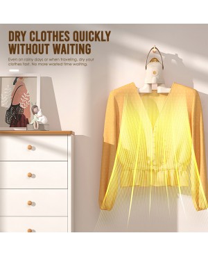 3in1 Multi-functional Dryer Portable Clothes Shoe Dryer with Foot Warmer Massage Silent Operation Quick Dry