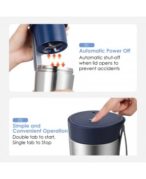 Cuko Blender Portable Vacuum Flask Juice Blender Steel Kitchenware