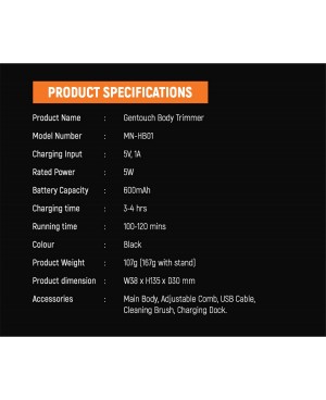 Gentouch Body Trimmer