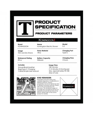 KOMINGDON YS-2 Hammer Mini Shaver