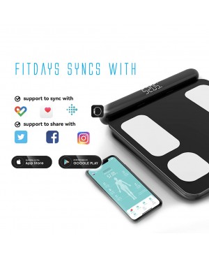 Scalease Smart Body Fat Weight Scale