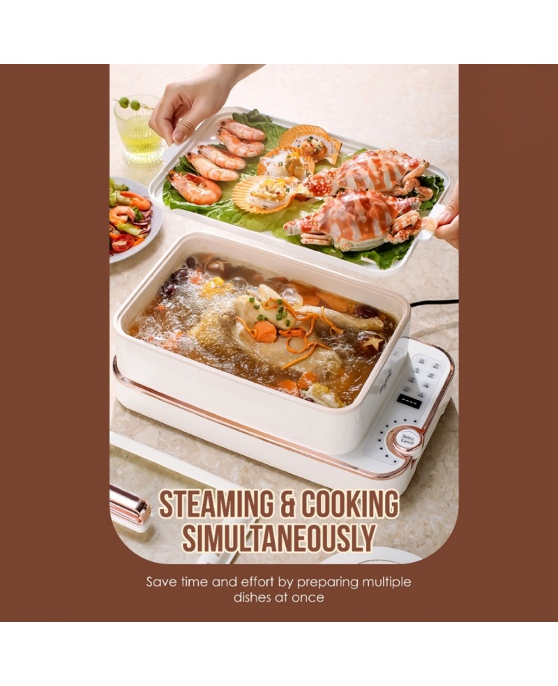Steamynt Multi-Cooker with Preset and Keep Warm Function