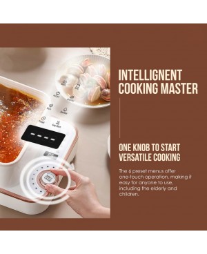 Steamynt Multi-Cooker with Preset and Keep Warm Function