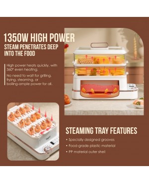 Steamynt Multi-Cooker with Preset and Keep Warm Function