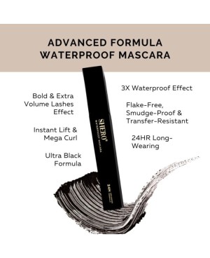[New Arrival] SHERO Advanced Formula Waterproof Mascara [EXP: 02/2029]
