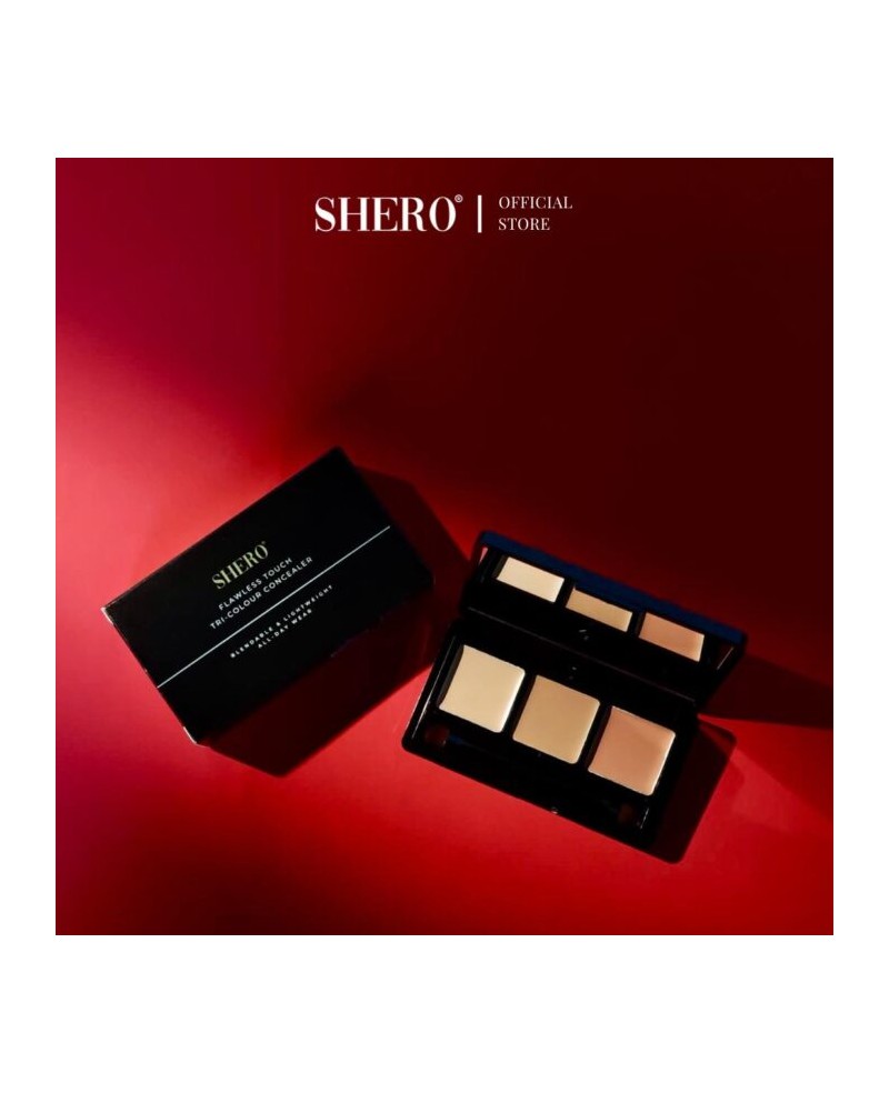 [New Arrival] SHERO Flawless Touch Tri-Colour Concealer [EXP: 11/2028]