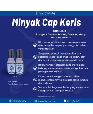 Navawhite Minyak Cap Keris