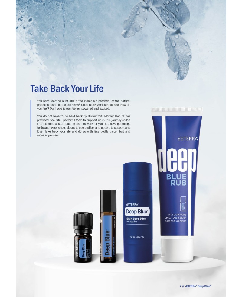 doTERRA Deep Blue Rub 5本セット doTERRA Deep Blue Rub Samples | dōTERRA Essential Oils – Home