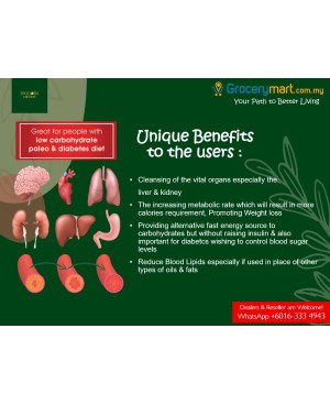 ( !! Buy 5 Free 1 !! ) - SPOONS Premium HEVCO Hot Extracted Virgin Coconut Oil 250ml (4x Higher Polyphenols)