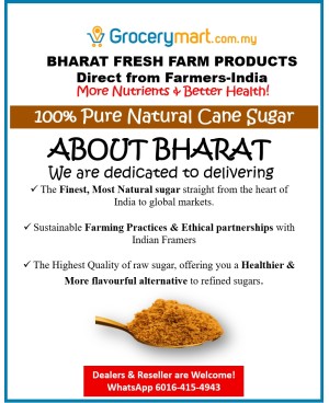 BHARAT Natural Raw Cane Sugar 450G