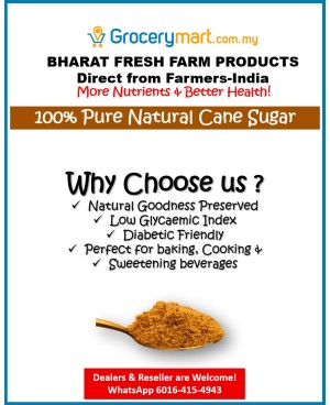 BHARAT Natural Raw Cane Sugar 450G