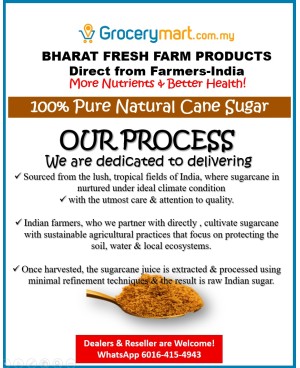 BHARAT Natural Raw Cane Sugar 450G