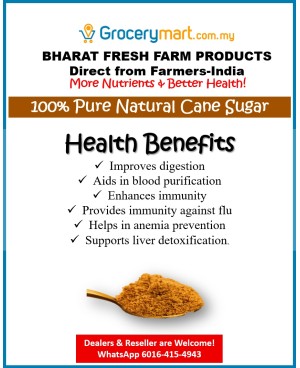 BHARAT Natural Raw Cane Sugar 450G