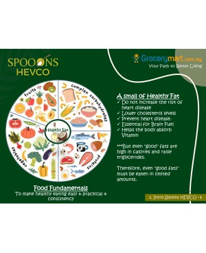 SPOONS SP HEVCO Hot Extracted Virgin Coconut Oil 250ml (7x Higher Polyphenols)