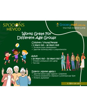 SPOONS SP HEVCO Hot Extracted Virgin Coconut Oil 250ml (7x Higher Polyphenols)